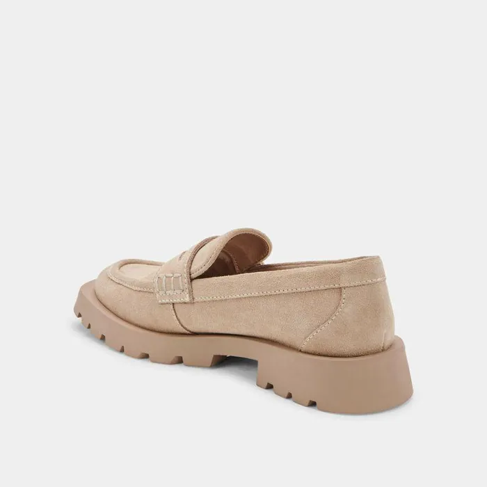 Flats and Loafers Shop Dolce Vita Elias Flats Dune Suede Dune Suede