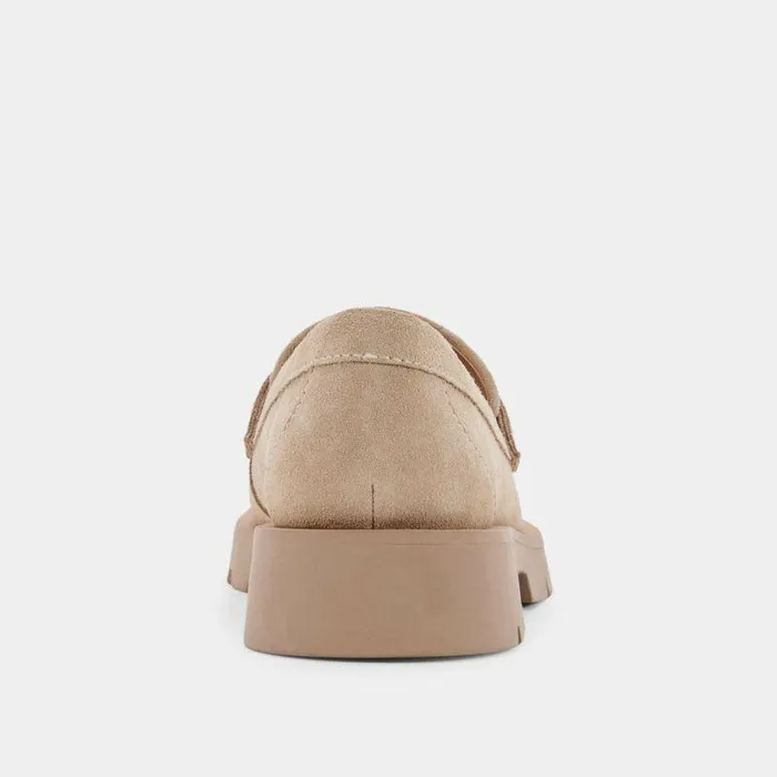 Flats and Loafers Shop Dolce Vita Elias Flats Dune Suede Dune Suede