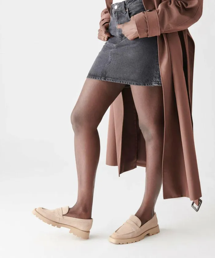 Flats and Loafers Shop Dolce Vita Elias Flats Dune Suede Dune Suede