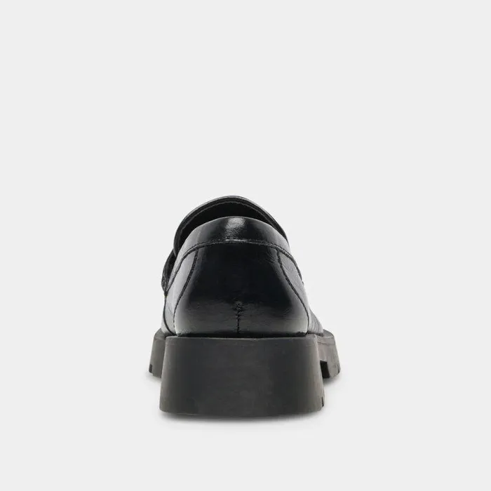 Flats and Loafers Shop Dolce Vita Elias Flats Onyx Crinkle Patent Onyx Crinkle Patent