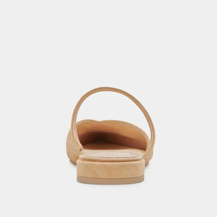 Flats and Loafers Shop Dolce Vita Kanika Flats Tan Suede Tan Suede