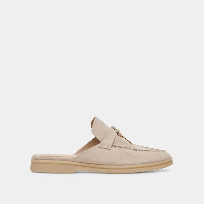 Flats and Loafers Shop Dolce Vita Lasail Flats Taupe Suede Taupe Suede