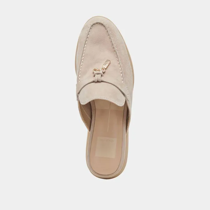 Flats and Loafers Shop Dolce Vita Lasail Flats Taupe Suede Taupe Suede