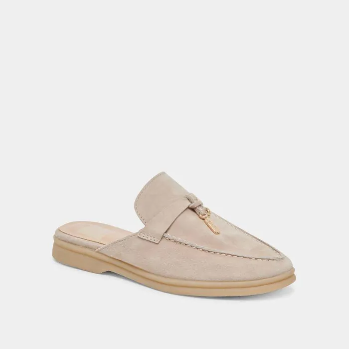 Flats and Loafers Shop Dolce Vita Lasail Flats Taupe Suede Taupe Suede
