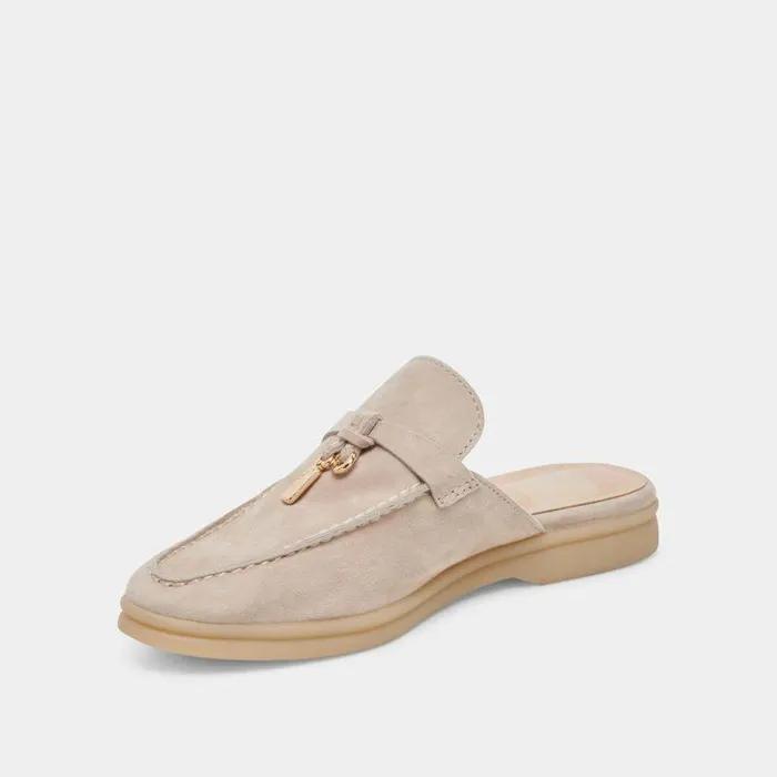 Flats and Loafers Shop Dolce Vita Lasail Flats Taupe Suede Taupe Suede