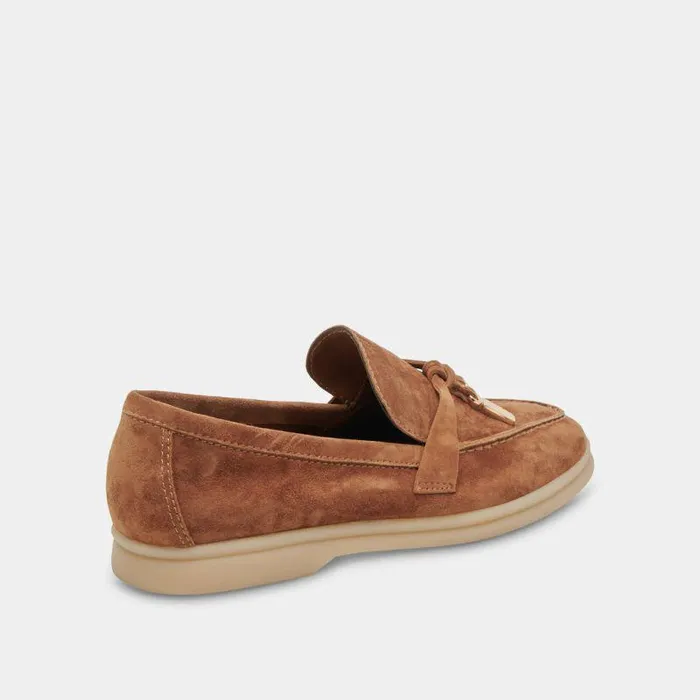 Flats and Loafers Shop Dolce Vita Lonzo Flats Brown Suede Brown Suede