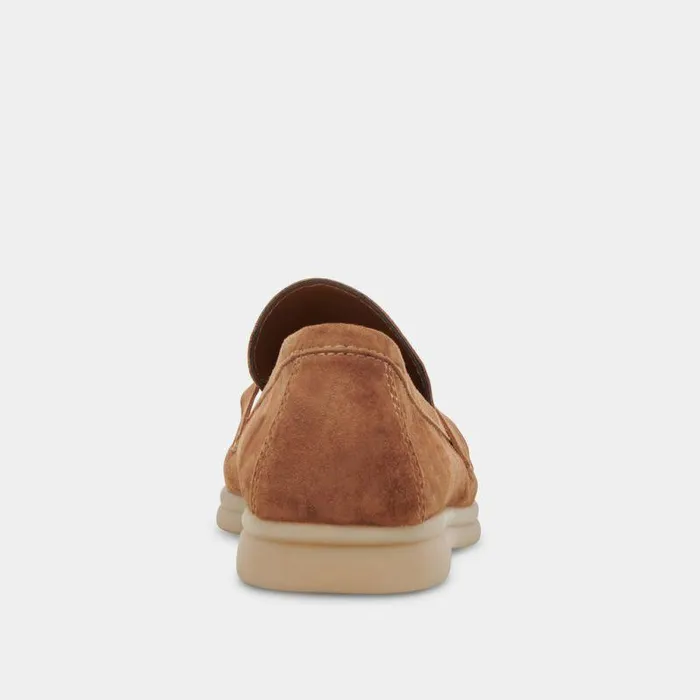 Flats and Loafers Shop Dolce Vita Lonzo Flats Brown Suede Brown Suede