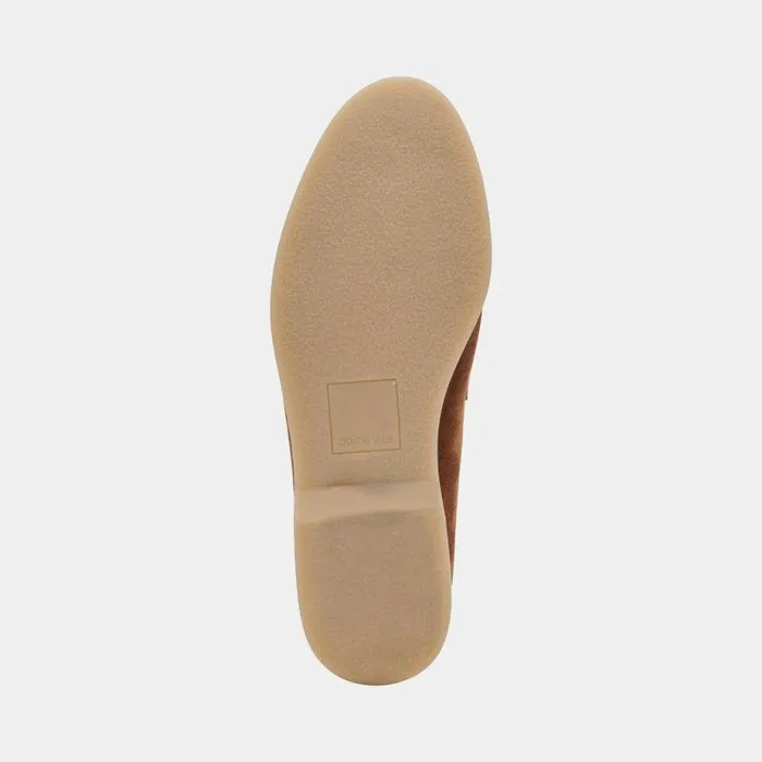 Flats and Loafers Shop Dolce Vita Lonzo Flats Brown Suede Brown Suede
