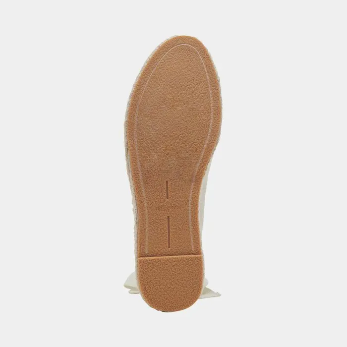 Flats and Loafers Shop Dolce Vita Morgan Flats Ivory Canvas Ivory Canvas