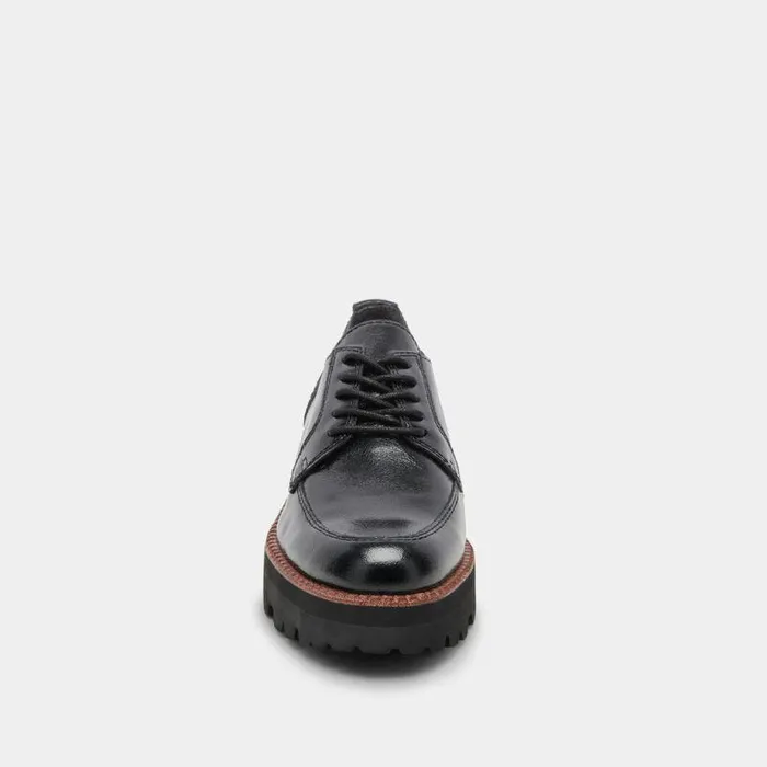 Flats and Loafers Shop Dolce Vita Morna Oxfords Midnight Crinkle Patent Midnight Crinkle Patent