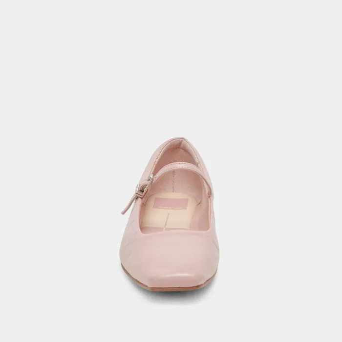 Flats and Loafers Shop Dolce Vita Reyes Ballet Flats Pink Crinkle Patent Women039s Pink Ballet Flats Pink Crinkle Patent