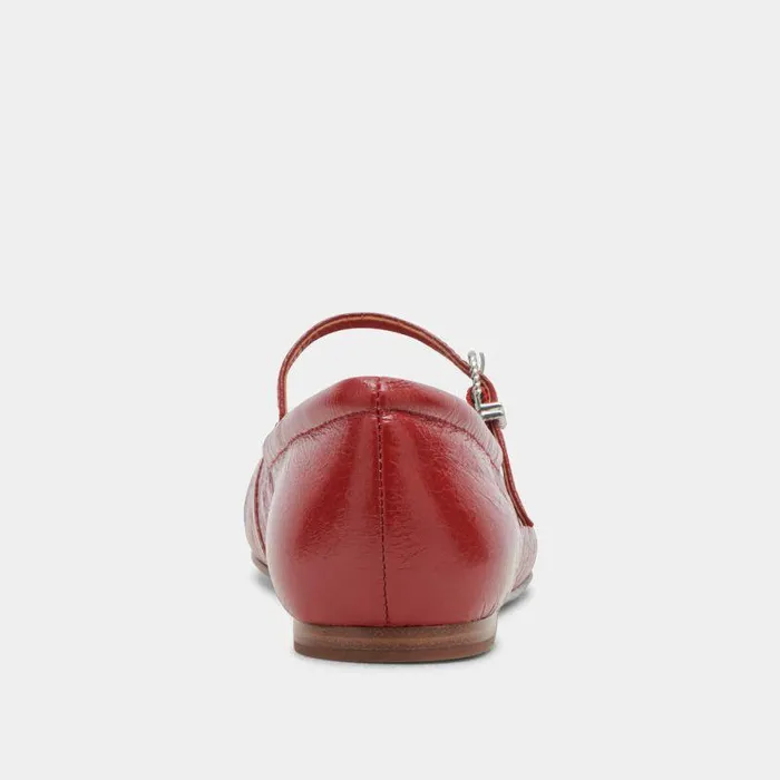 Flats and Loafers Shop Dolce Vita Reyes Ballet Flats Red Crinkle Patent Women039s Red Ballets Red Crinkle Patent