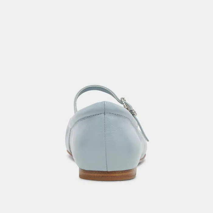 Flats and Loafers Shop Dolce Vita Reyes Ballet Flats Sky Blue Crinkle Patent Sky Blue Ballet Flats Sky Blue Crinkle Patent