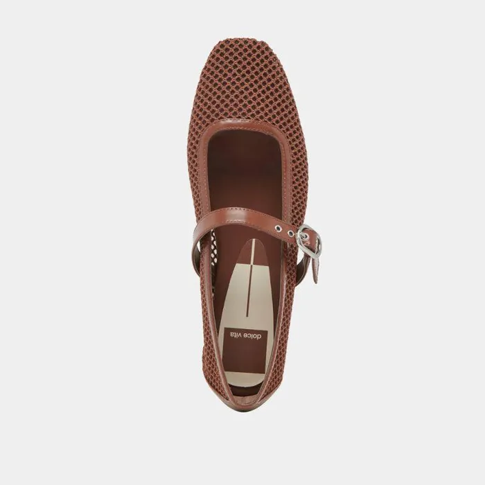 Flats and Loafers Shop Dolce Vita Rodni Mesh Ballet Flats Toffee Woven Mesh Toffee Woven Mesh