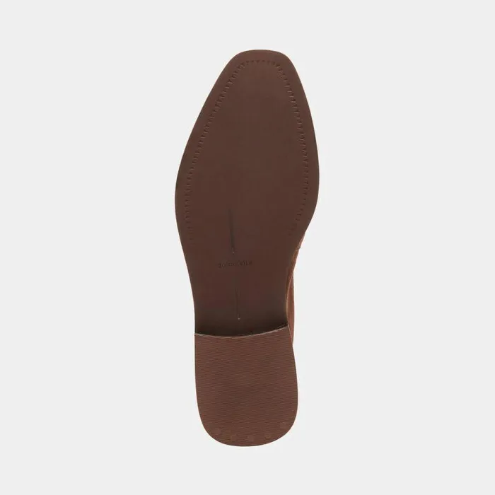 Flats and Loafers Shop Dolce Vita Sallie Flats Cocoa Suede Cocoa Suede