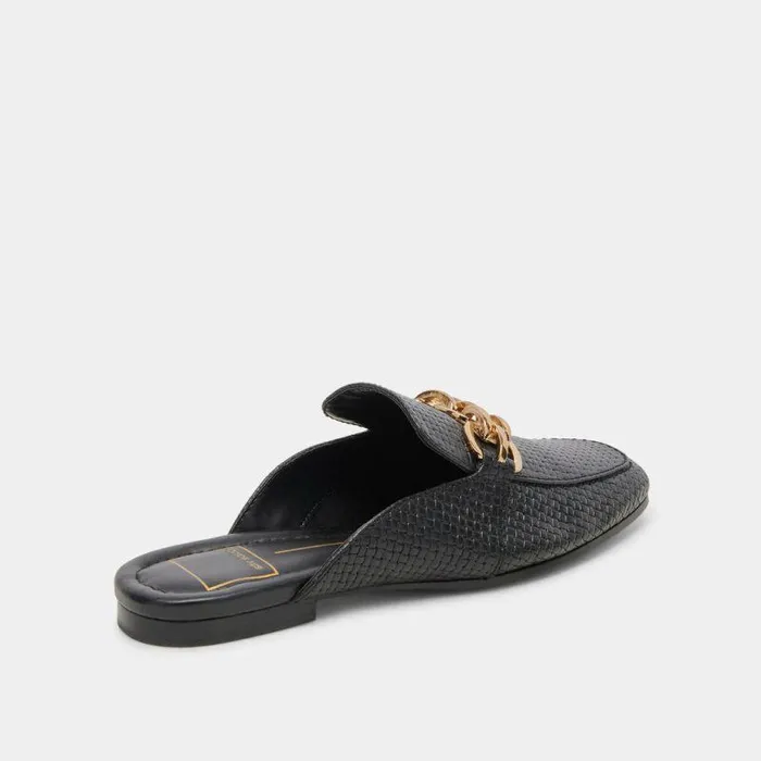 Flats and Loafers Shop Dolce Vita Solina Flats Onyx Woven Onyx Woven