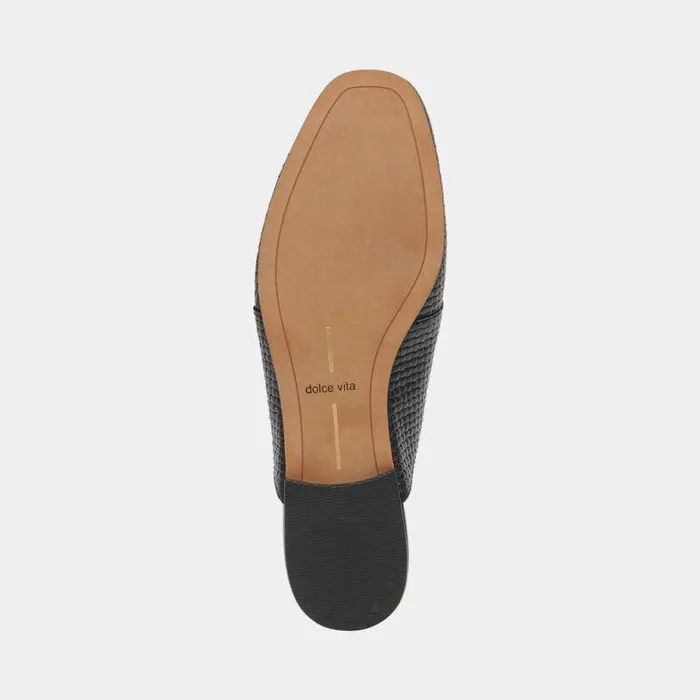 Flats and Loafers Shop Dolce Vita Solina Flats Onyx Woven Onyx Woven