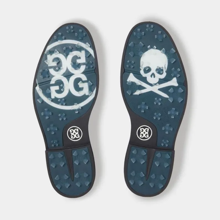 Golf Shoes Men GFORE MEN039S GALLIVANTER DEBOSSED SKULL and TEES LEATHER GOLF SHOE Snowonyx