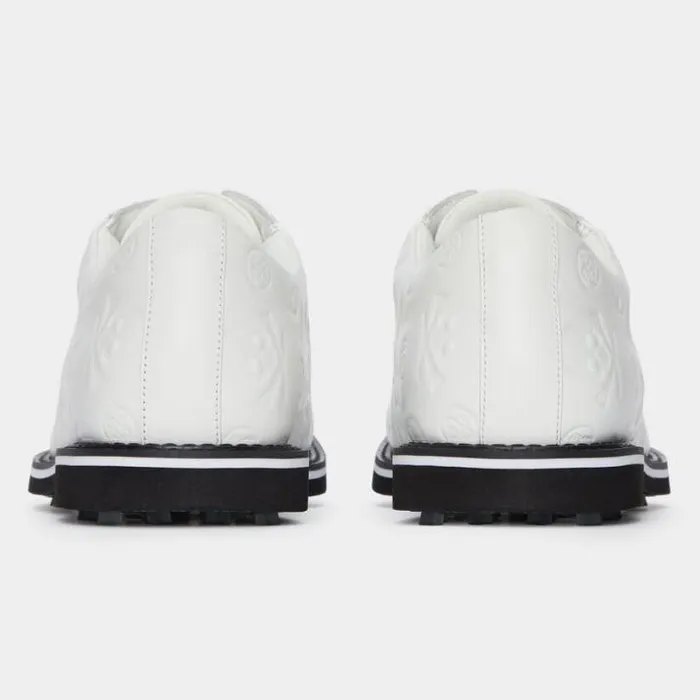 Golf Shoes Men GFORE MEN039S GALLIVANTER DEBOSSED SKULL and TEES LEATHER GOLF SHOE Snowonyx
