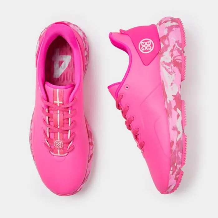 Golf Shoes Women GFORE WOMEN039S MG4 TPU CAMO GOLF SHOE Knockout Pink