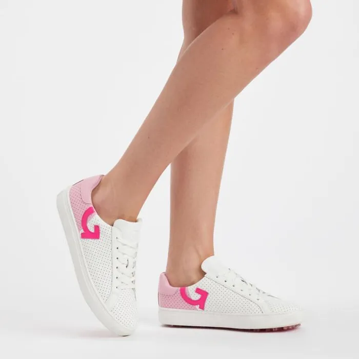 Golf Shoes Women GFORE WOMEN039S TWO TONE PERFORATED DURF GOLF SHOE Slil