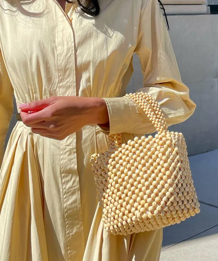 Handbags Shop Dolce Vita Bess Handbag Natural Wood Natural Wood
