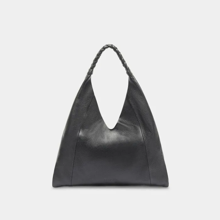 Handbags Shop Dolce Vita Mia Tote Black Leather Black Leather