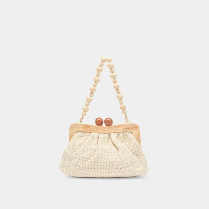 Handbags Shop Dolce Vita Randy Clutch Sandstone Knit Sandstone Knit