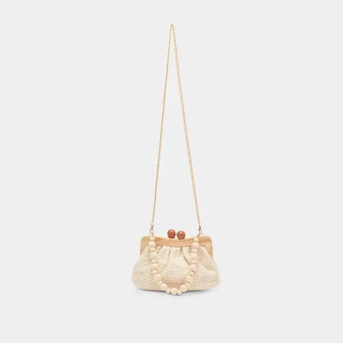Handbags Shop Dolce Vita Randy Clutch Sandstone Knit Sandstone Knit