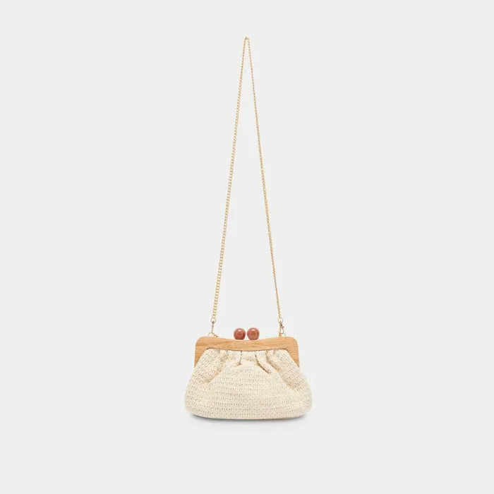 Handbags Shop Dolce Vita Randy Clutch Sandstone Knit Sandstone Knit