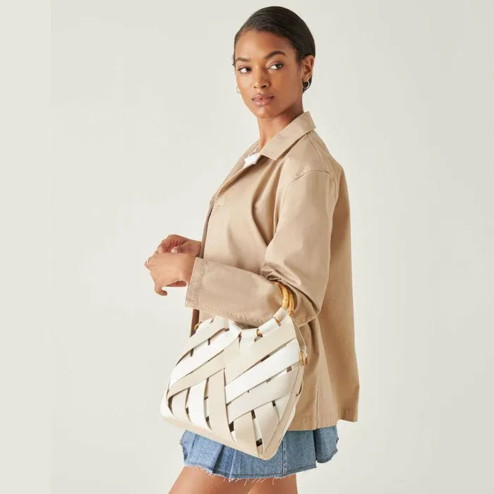 Handbags Shop Dolce Vita Sienna Handbag Ivory Multi Faux Leather Ivory Multi Faux Leather