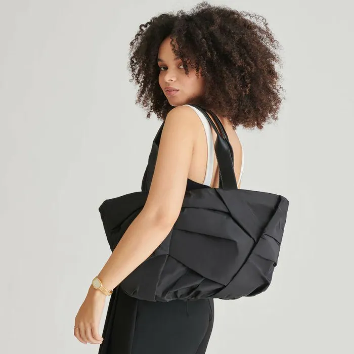 Handbags Shop Dolce Vita Tammy Tote Black Nylon Black Nylon
