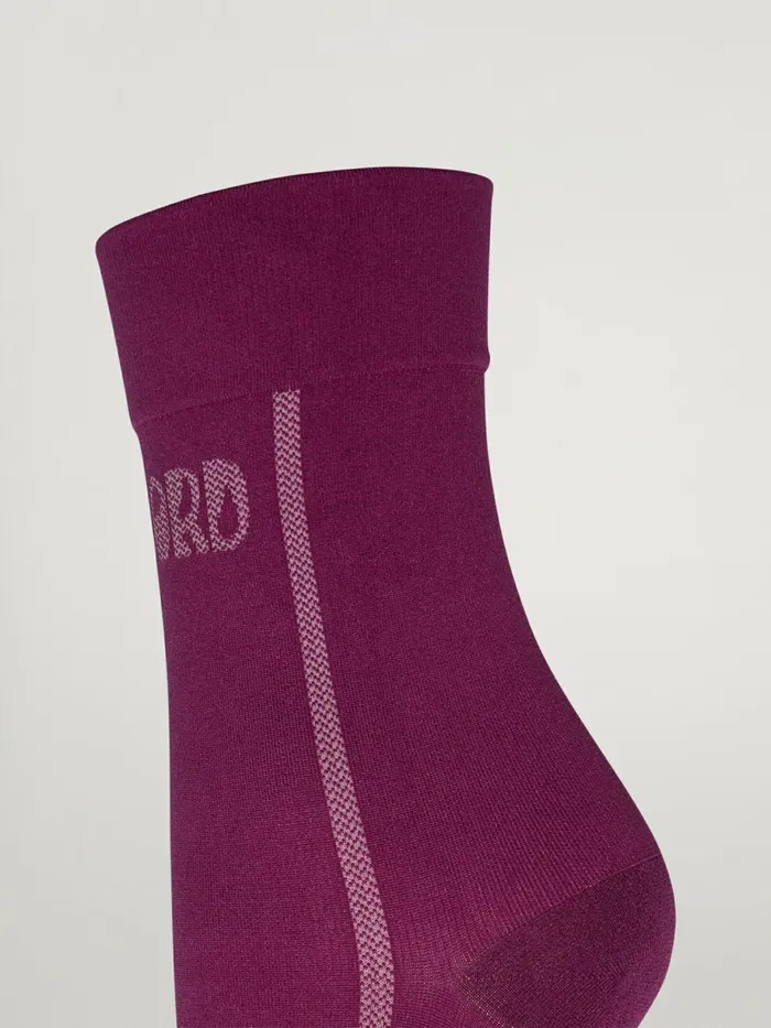 Happy Logo Socks Mineral Redoff White Women Wolford Socks