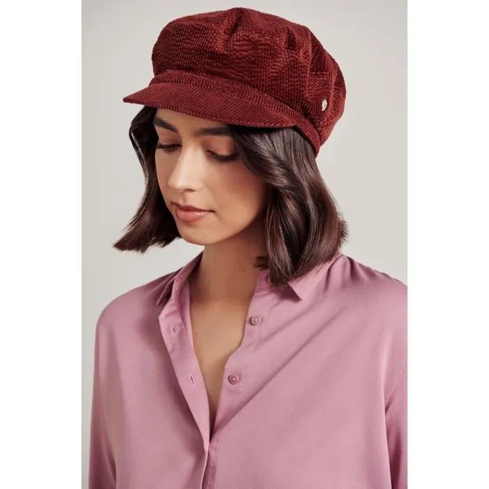 Hats Beanies and Berets Helen Kaminski Jules Deep Rust