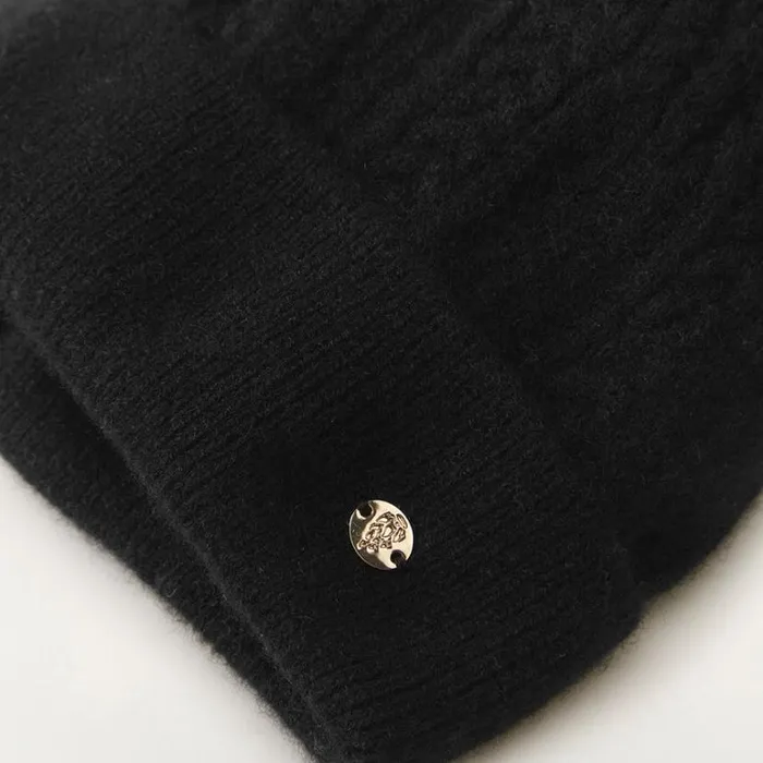 Hats Beanies and Berets Helen Kaminski Moss Black