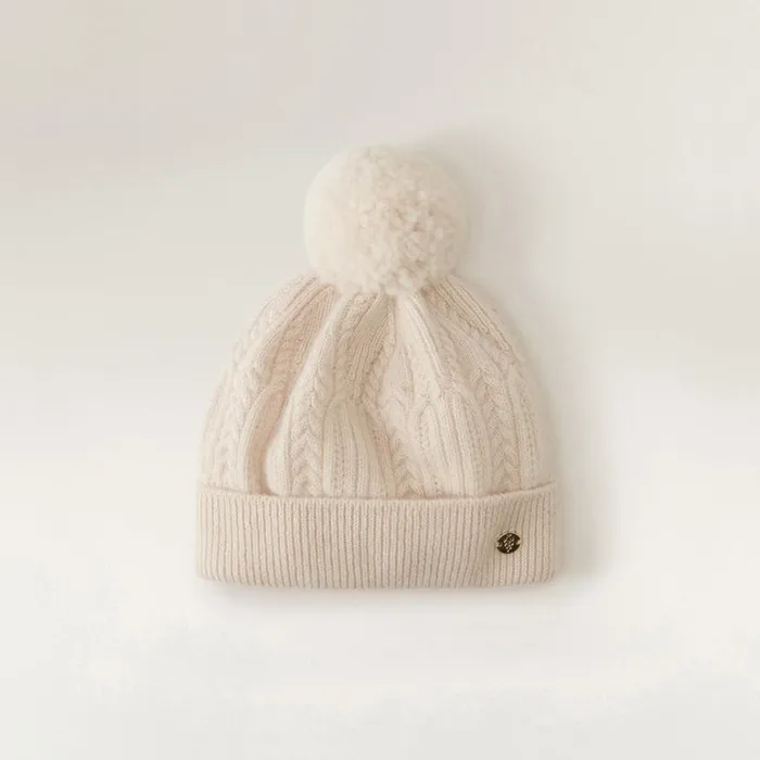 Hats Beanies and Berets Helen Kaminski Moss Cream