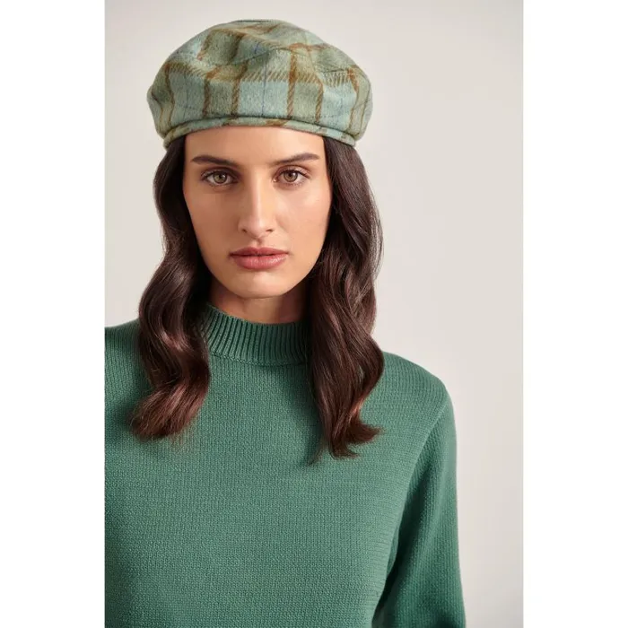 Hats Beanies and Berets Helen Kaminski Pearson Alpine Check