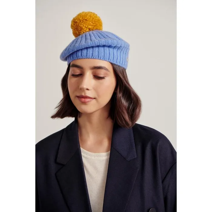 Hats Beanies and Berets Helen Kaminski Porscha Blue Sun