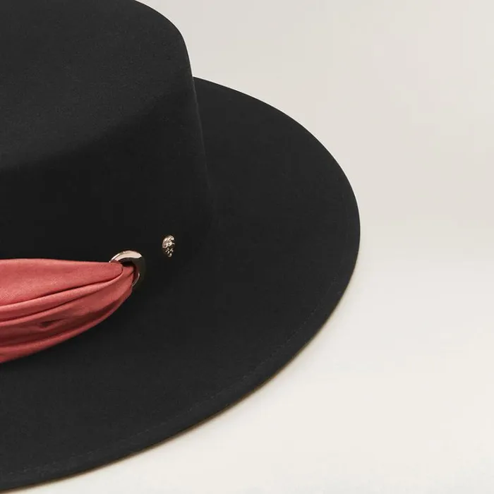 Hats Boaters Helen Kaminski Falaise Blackblossom
