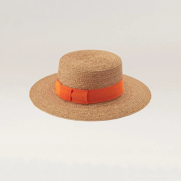 Hats Boaters Helen Kaminski Gracie Nougat Sunset