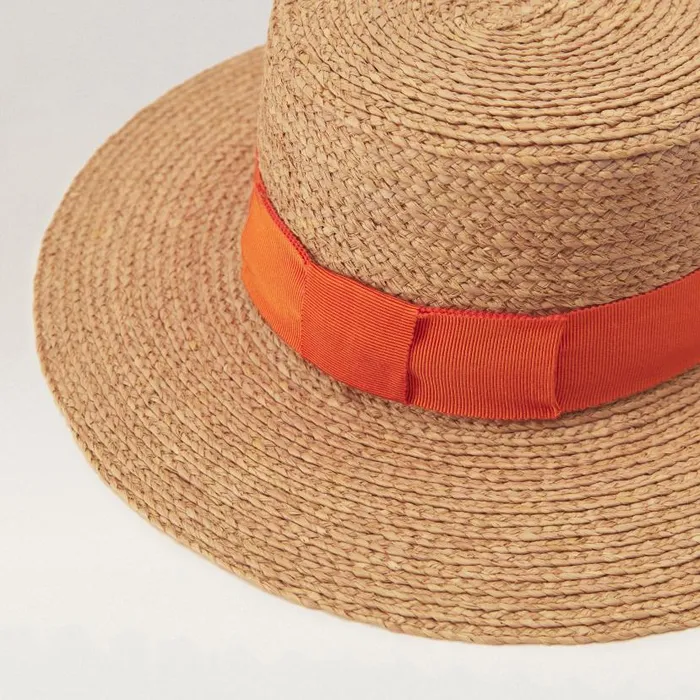 Hats Boaters Helen Kaminski Gracie Nougat Sunset