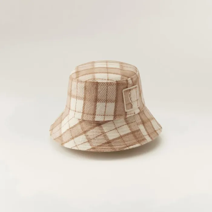 Hats Bucket Helen Kaminski Clarion Cream Check