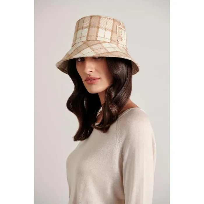Hats Bucket Helen Kaminski Clarion Cream Check