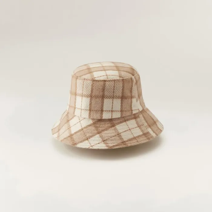 Hats Bucket Helen Kaminski Clarion Cream Check