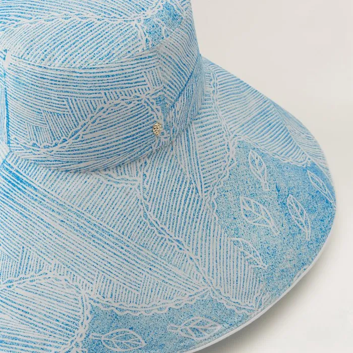 Hats Bucket Helen Kaminski HK X Bbbarra Wide Brim Blue