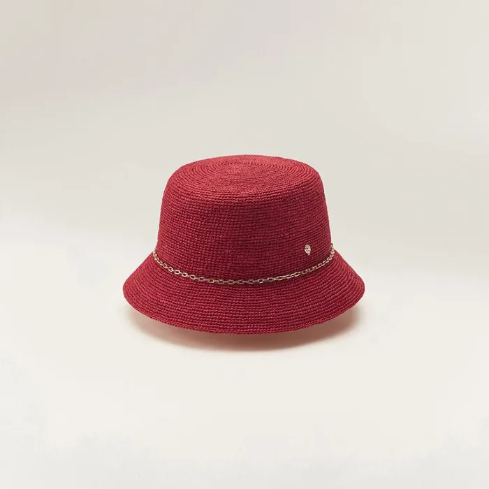Hats Bucket Helen Kaminski Tonya Lapine Cardinal