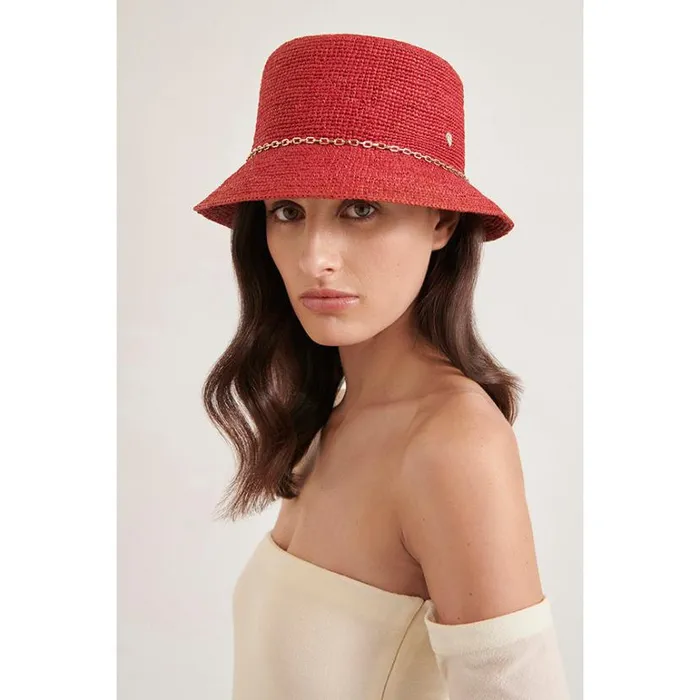 Hats Bucket Helen Kaminski Tonya Lapine Cardinal