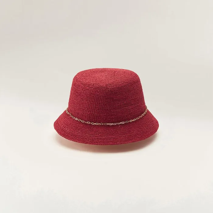 Hats Bucket Helen Kaminski Tonya Lapine Cardinal
