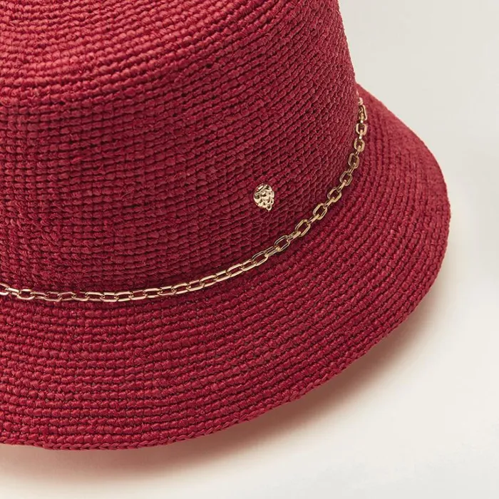 Hats Bucket Helen Kaminski Tonya Lapine Cardinal
