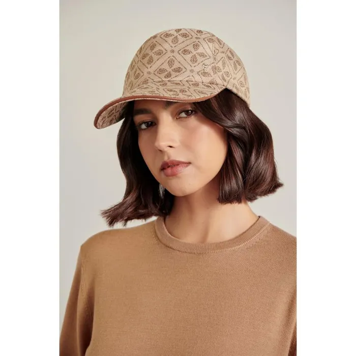 Hats Caps Helen Kaminski Chester Jacquard Lattecuoio